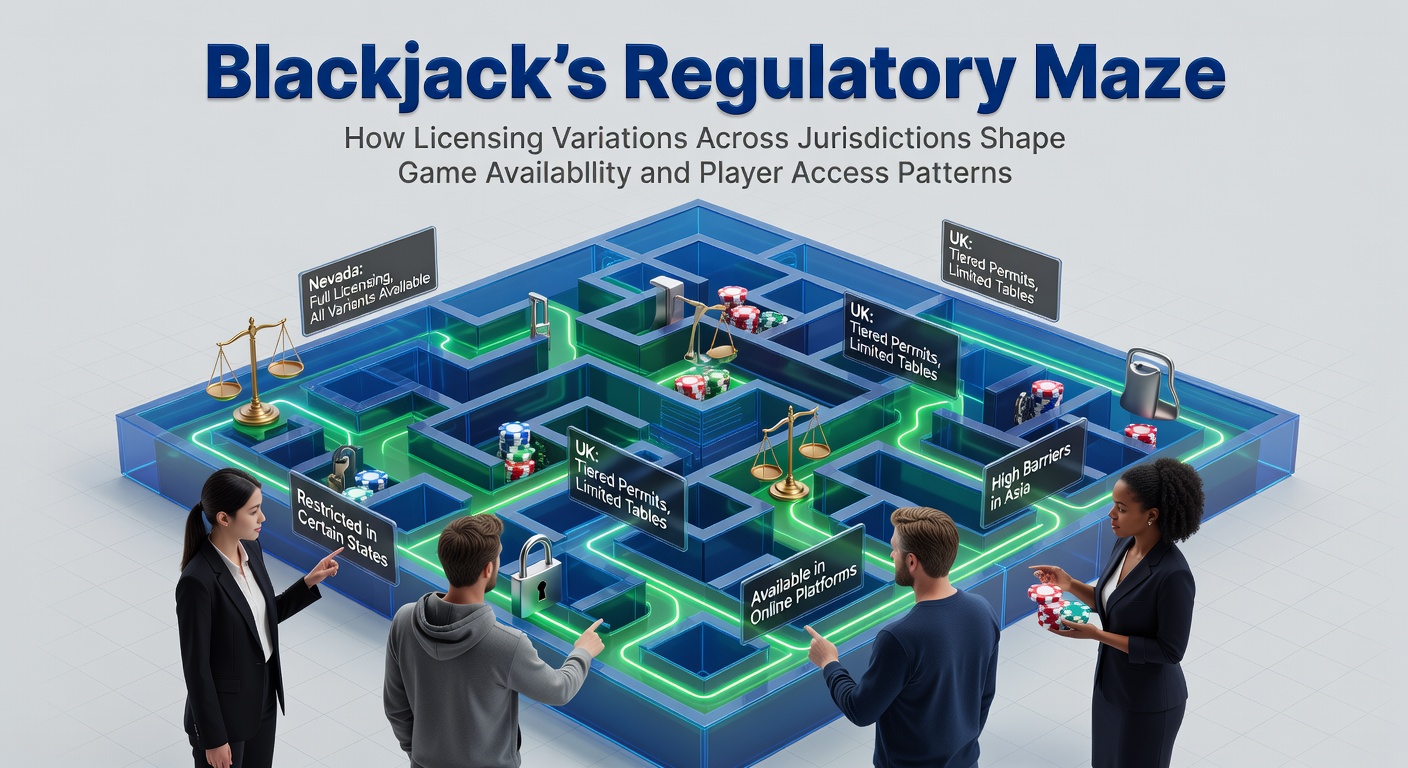 Overview of blackjack regulatory frameworks across different global jurisdictions